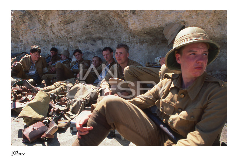 Cast Relaxing During Filming of All The Kings Men - Limited Edition Prints