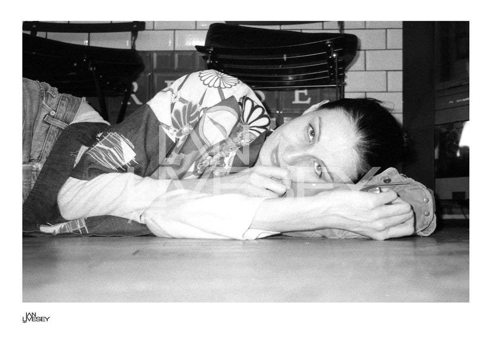 Erin O'Connor lying down - Exclusive Limited Edition Prints