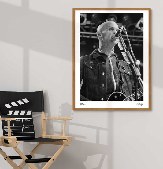 Zach Blair in rehearsals singing and playing guitar - Limited Edition