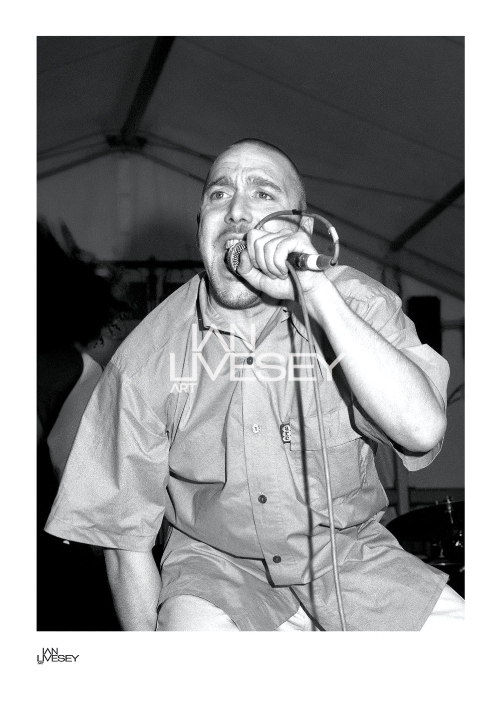Dust Junky's - MC Tunes On Stage during a festival - Limited Edition Prints