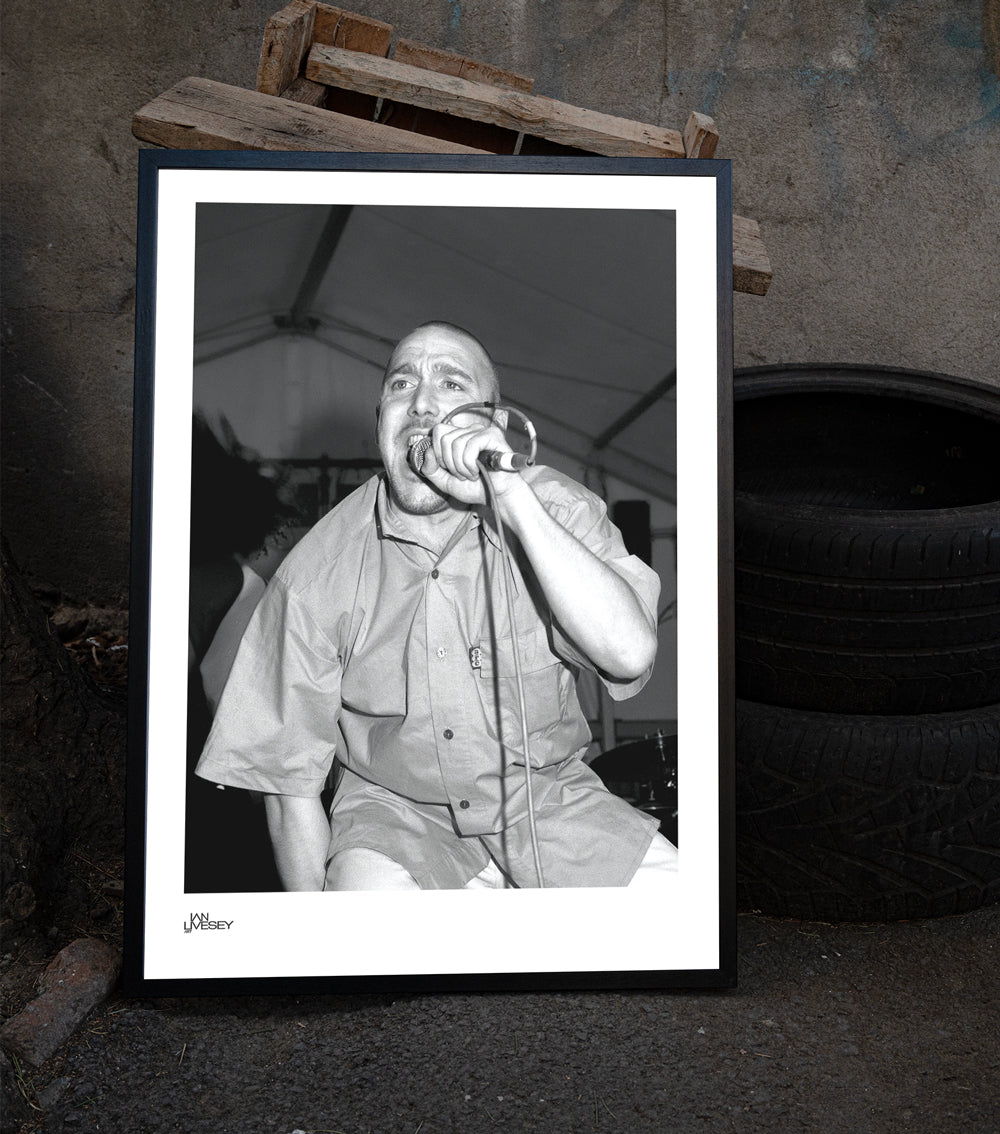 Dust Junky's - MC Tunes On Stage during a festival - Limited Edition Prints