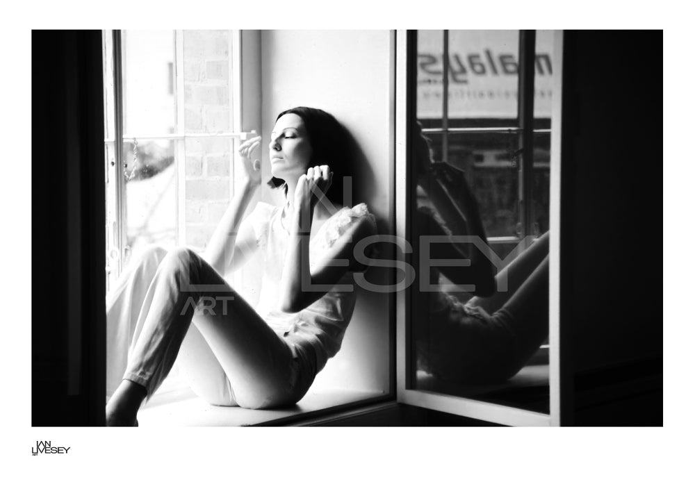 Erin O'Connor sat by the Window - Limited Edition Prints