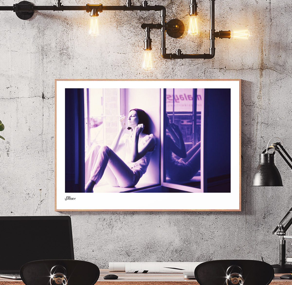 Erin O'Connor sat by the Window - Limited Edition Prints