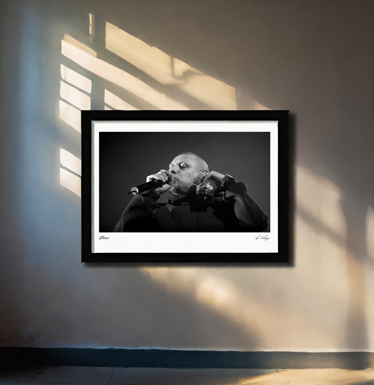 Shaun Singing With a Drink - Limited Edition Prints