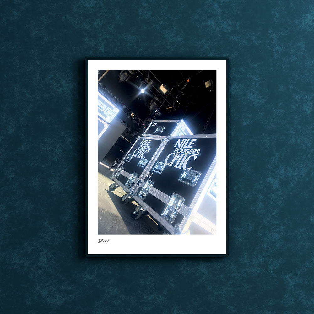 Nile Rodgers Flight Cases - Limited Edition Prints