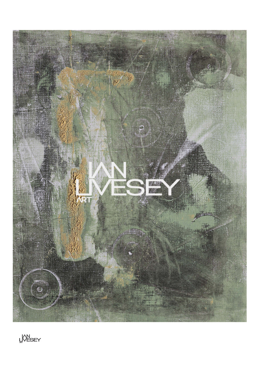 Untitled Oil and Acrylic #1 - Limited Edition Prints (Unframed)