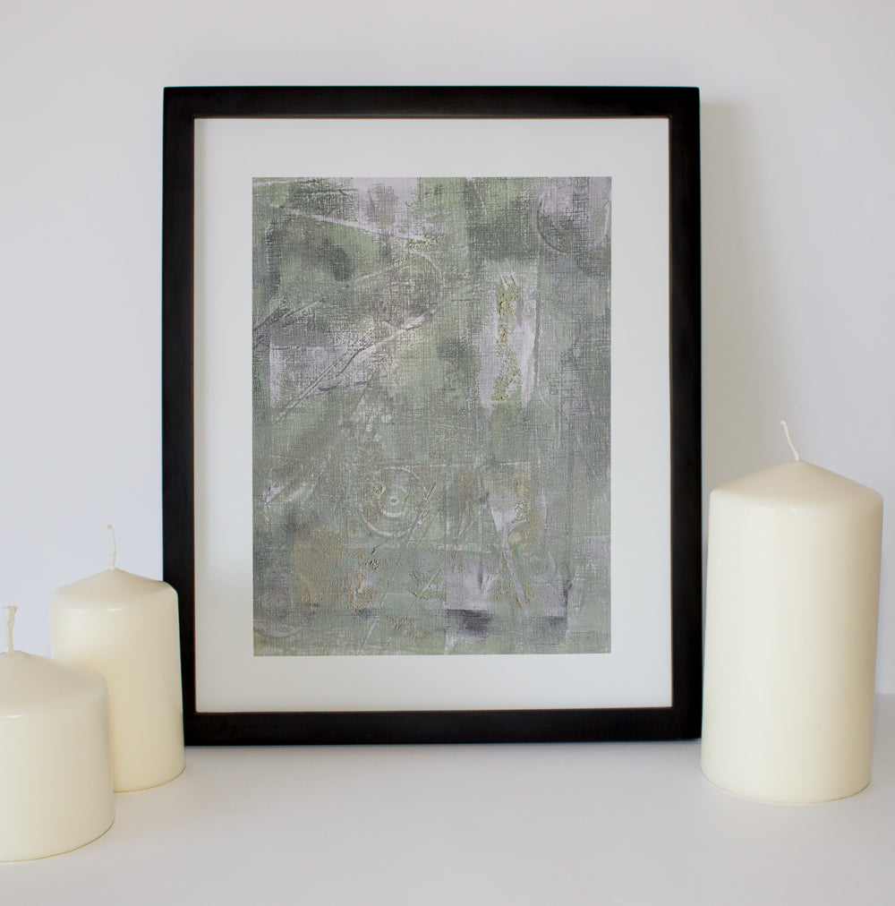 Untitled Oil and Acrylic #5 - Limited Edition Prints (Unframed)