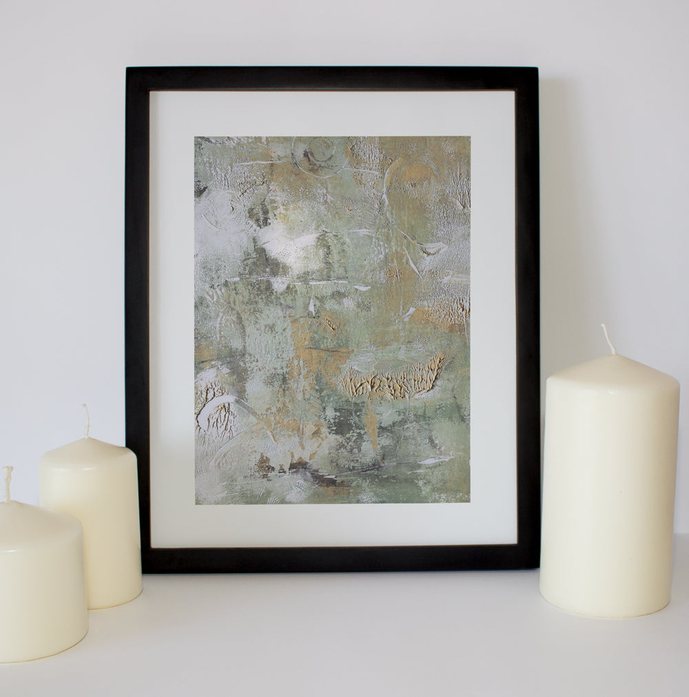 Untitled Oil and Acrylic #7 - Limited Edition Prints (Unframed)